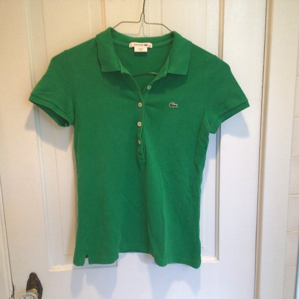 Lacoste Green Shirt EU Size 36